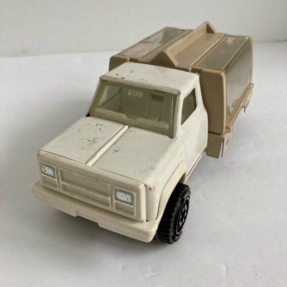 Vintage Tonka Bell System Utility Truck Toy w/ Opening Box Doors - Picture 6 of 9